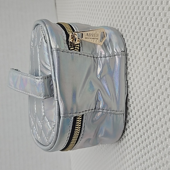 AIMEE KESTENBERG SILVER MAKE-UP CASE - Picture 2 of 8